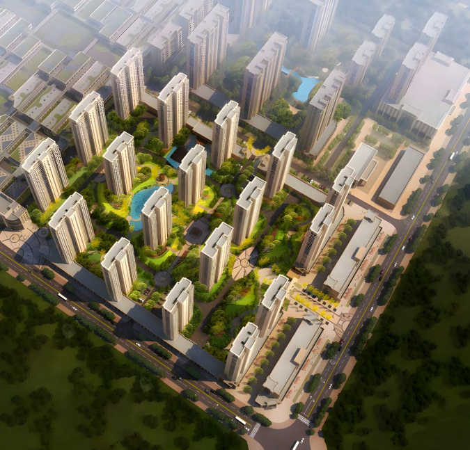 中诚华府A区二期二标段建设工程(图1)